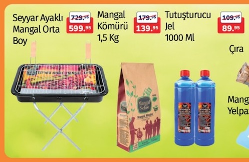 Seyyar Ayaklı Mangal Orta Boy