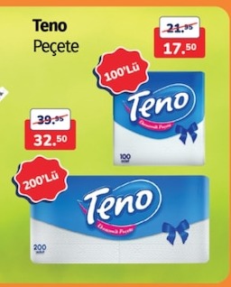 Teno Peçete 100'Lü