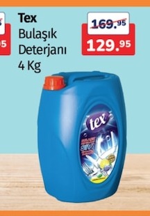 Tex Bulaşık Deterjanı 4 Kg