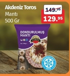 Akdeniz Toros Mantı 500 Gr