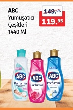 Abc Yumuşatıcı Çeşitleri 1440 Ml