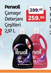 Perwoll Çamaşır Deterjanı Çeşitleri 2,97 L
