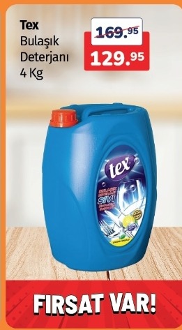 Tex Bulaşık Deterjanı 4 Kg