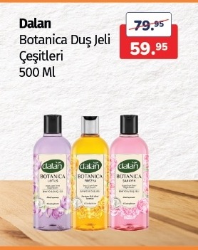 Dalan Botanica Duş Jeli Çeşitleri 500 Ml