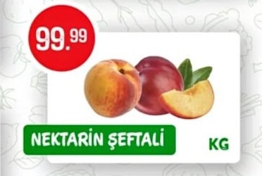 Nektarin Şeftali Kg