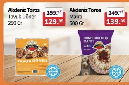 Akdeniz Toros Tavuk Doner 250 Gr