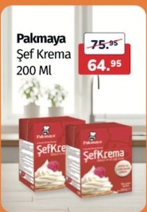 Pakmaya Şef Krema 200 Ml