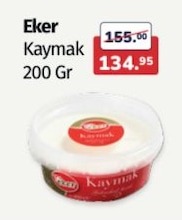 Eker Kaymak 200 Gr