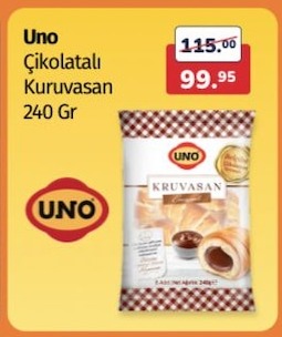 Uno Çikolatalı Kruvasan 240 Gr