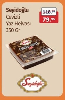 Seyidoğlu Cevizli Yaz Helvası 350 Gr