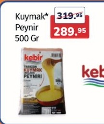 Kebir Trabzon Kuymak Peyniri 500 Gr