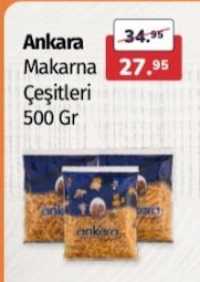 Ankara Makarna Çeşitleri 500 Gr