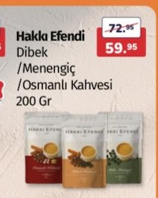 Hakkı Efendi Dibek / Menengiç / Osmanlı Kahvesi 200 Gr