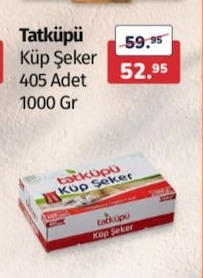 Tatküpü Küp Şeker 1000 Gr