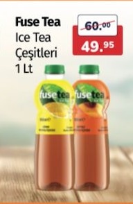 Fuse Tea Ice Tea Çeşitleri 1 Lt