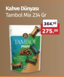 Kahve Dünyası Tambol Mix 234 Gr