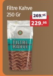 Filtre Kahve 250 Gr