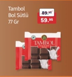 Tambol Bol Sütlü 77 Gr