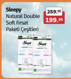 Sleepy Natural Double Soft Fırsat Paketi Çeşitleri