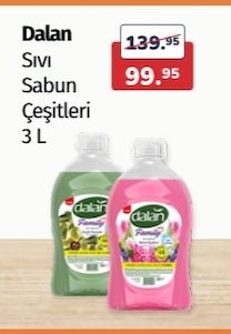 Dalan Sıvı Sabun Çeşitleri 3 L