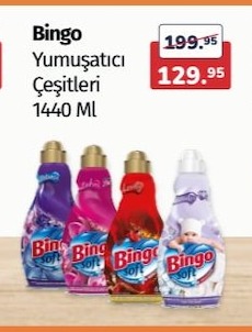 Bingo Yumuşatici Çeşitleri 1440 Ml