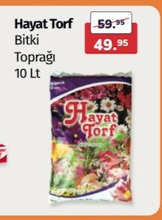 Hayat Torf Bitki Topraği 10 Lt