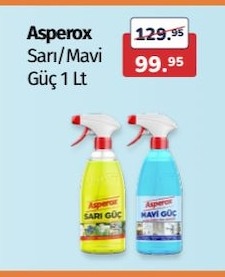 Asperox Sarı Mavi Güç 1 Lt