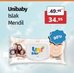 Unibaby Islak Mendil 90'Li