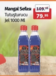 Mangal Sefası Tutusturucu Jel 1000 Ml