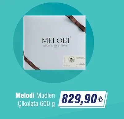 Melodi Madlen Çikolata 600 G