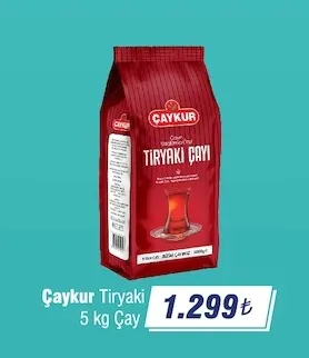 Çaykur Tiryaki 5 Kg Çay