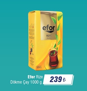Efor Rize Dökme Çay 1000 G