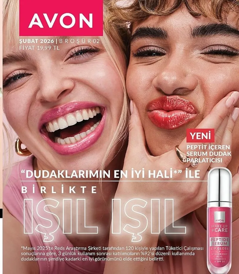 Avon Peptit İçeren Serum Dudak Parlatıcısı