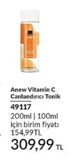 Anew Vitamin C Canlandırıcı Tonik