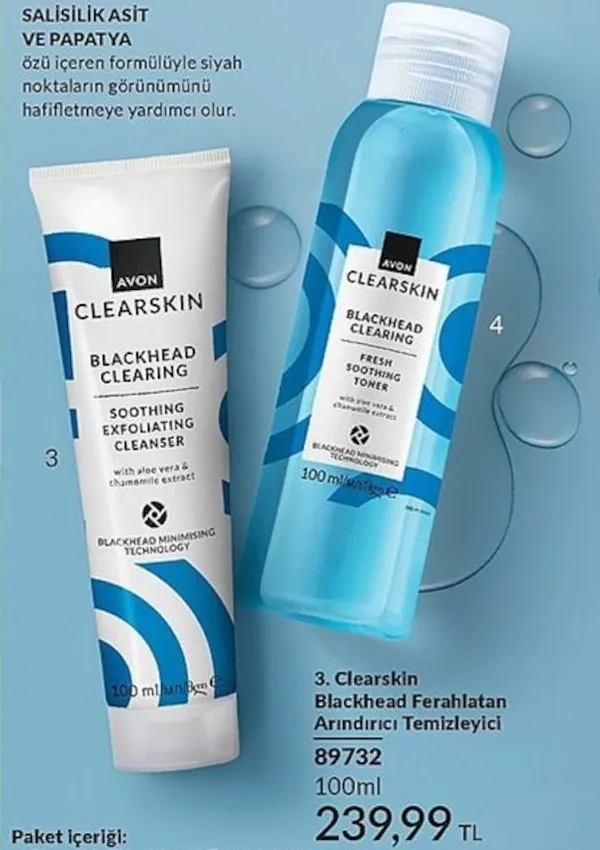 Clearskin Blackhead Ferahlatan Arındırıcı Temizleyici 100Ml