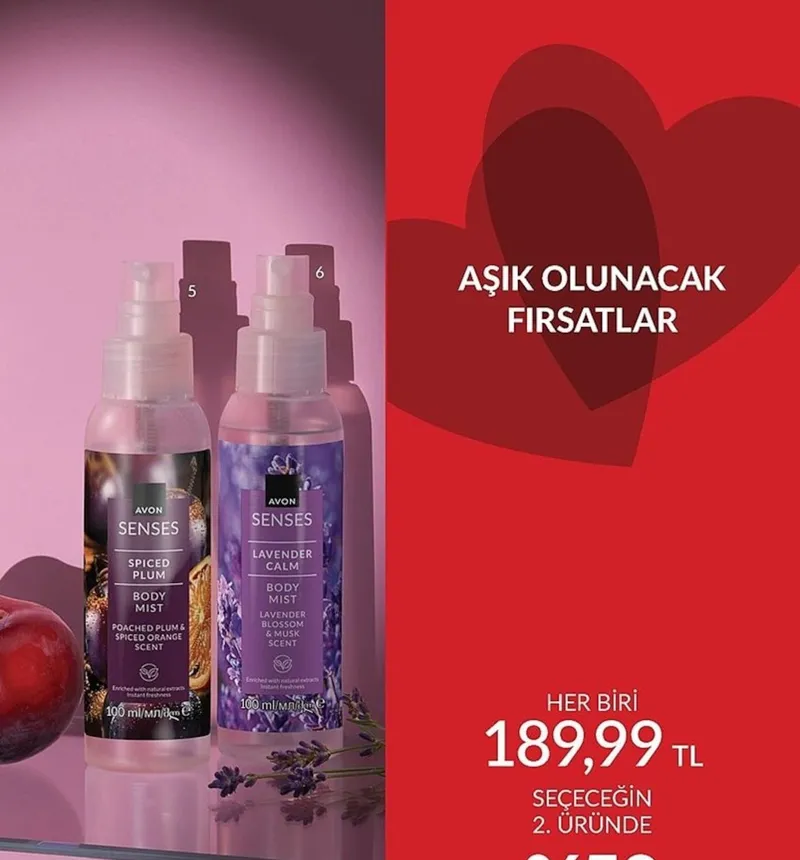 Avon Senses Spiced Plum Body Mist 100 Ml