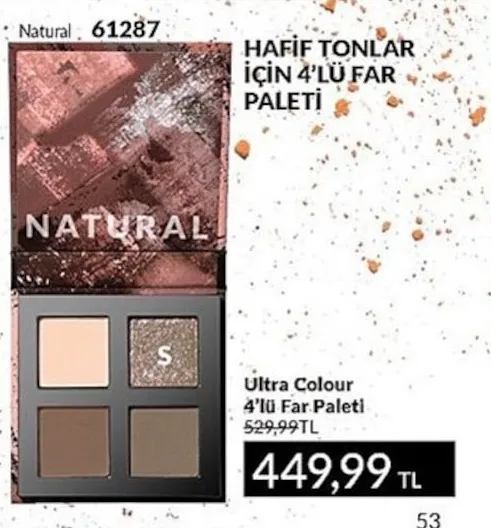 Ultra Colour 4'Lü Far Paleti