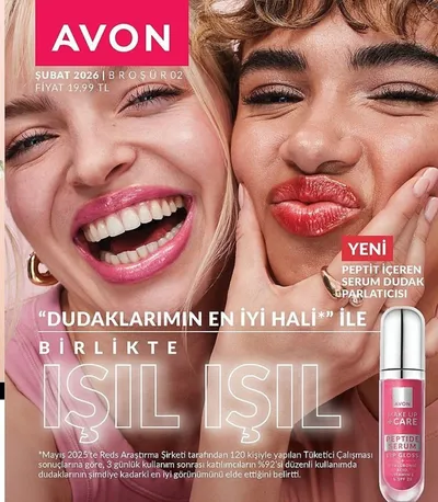 Avon Peptit İçeren Serum Dudak Parlatıcısı