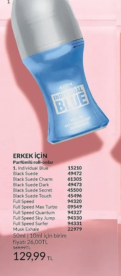 Avon Individual Blue 50Ml