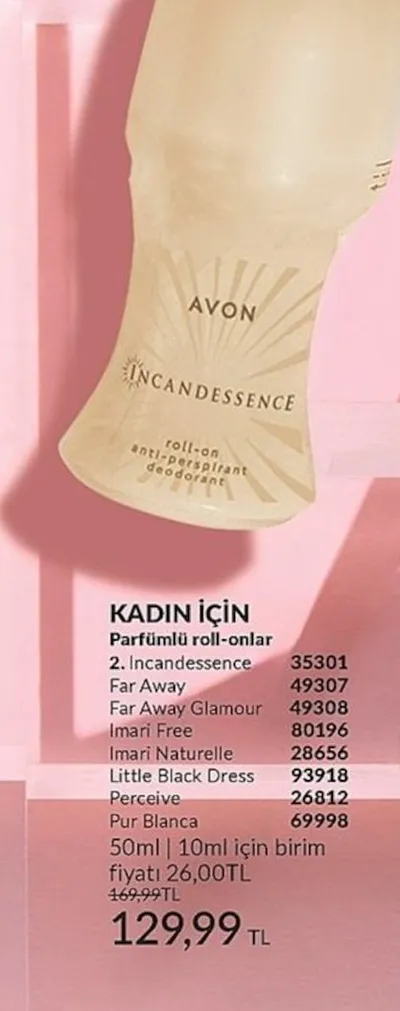 Avon Incandessence 50Ml