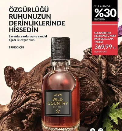 Avon Wild Country Parfüm