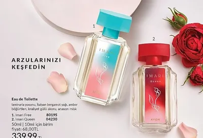 Imari Free Eau De Toilette 50Ml | 10Ml Için Birim Fiyatı 68,00Tl