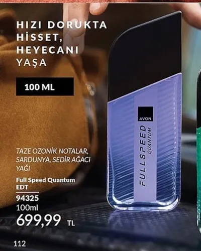 Avon Full Speed Quantum Edt 100Ml