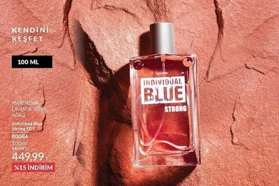 Avon Individual Blue Strong Edt 100Ml