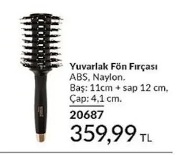 Yuvarlak Fön Fırçası