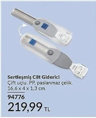 Sertleşmiş Cilt Giderici