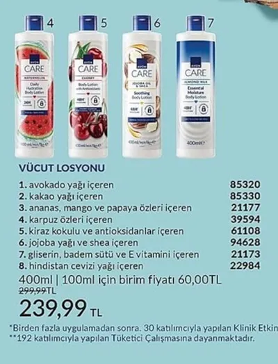 Avon Care Vücut Losyonu 400Ml