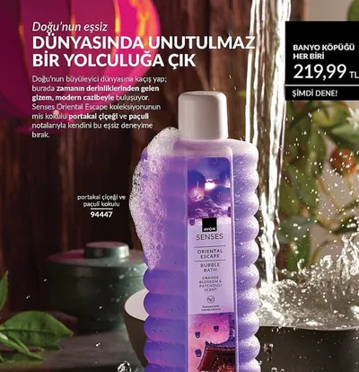 Avon Senses Oriental Escape Banyo Köpüğü