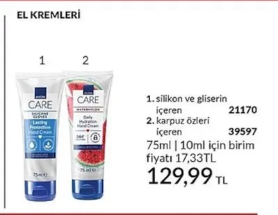 Avon Care El Kremi 75Ml
