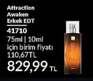 Attraction Awaken Erkek Edt 75Ml